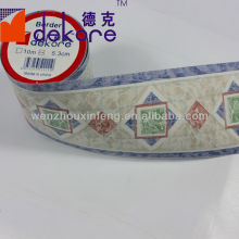 fashion border wall sticker/vinyl decorative border sticker