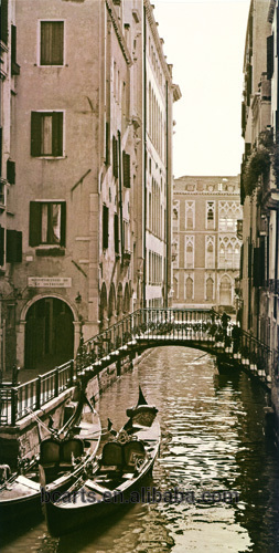 Wonderful city Venice beautiful scenery art painting