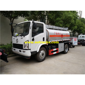 SHACMAN 7000 Litres Jet Fuel Tanker Trucks