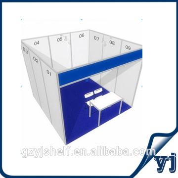 China Portable Outdoor AluminumTrade Show Display Booth/Exhibition Booth System Panel/Exhibition Stall Booth