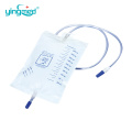 drainage emergency adult 2000ml urine bag with strap