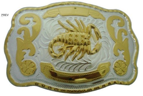 2012 handmade metal scorpion belt buckle G90002