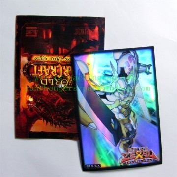 well packed game card sleeves, custom trading card sleeves