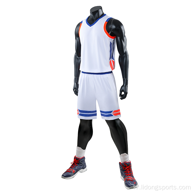 독특한 농구 저지 디자인 농구 유니폼 도매