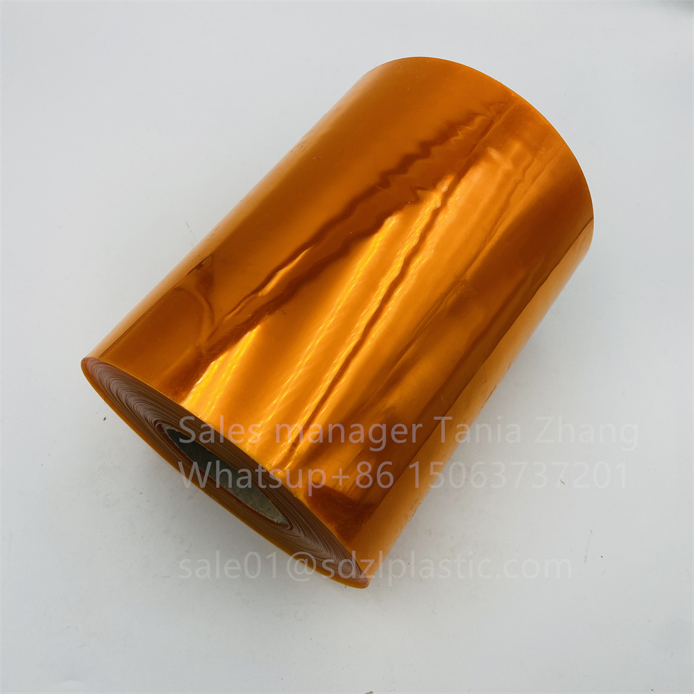 Orange Customizable Pvc Pharmaceutical Packaging Film Sheet 9 Jpg