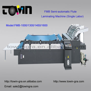 Semi-automatic flute laminating machine-FMB1450