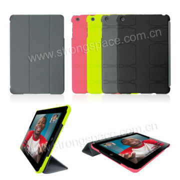 PC+ leather case for apple ipad mini