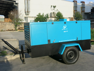 Single Compression Diesel Portable Compressor for Gas Pipeline