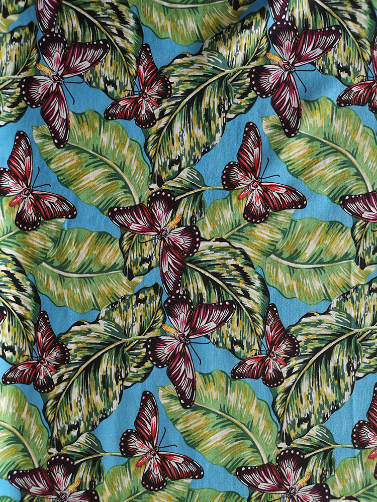 Tropical Rayon Poplin 45s Printing Broad Width Fabric