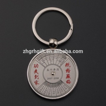 Custom Made 50 Years Perpetual Calendar Keychain For Promotion Gifts