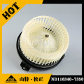 الحفارة PC200-8 مكيف الهواء مروحة محرك ASSY ND116340-7350