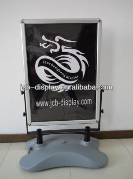 specifical double sided alu-line stand board