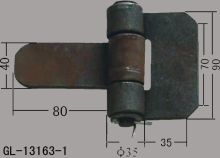 Heavy Duty Adjustable Trailer Hinge