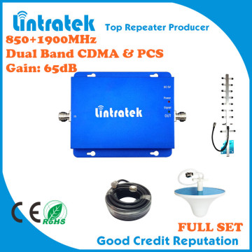 cell phone signal receiver,850/1900 dual band signal repeater for small house,signal repeater