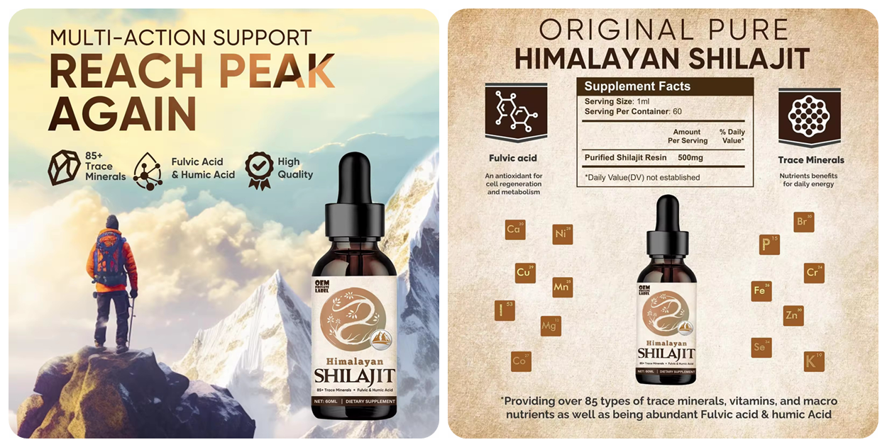 Shilajit Resin Drops