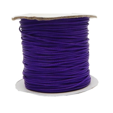 Low MOQ Custom Length High Tenacity Waterproof Waxed Cotton Rope String Cord in Many Stock Colors