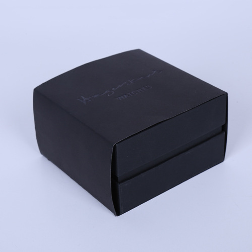 Smart Watch Packaging Custom Black Box with Lid