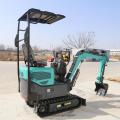 1ton mini excavator crawler digger machine excavator sale