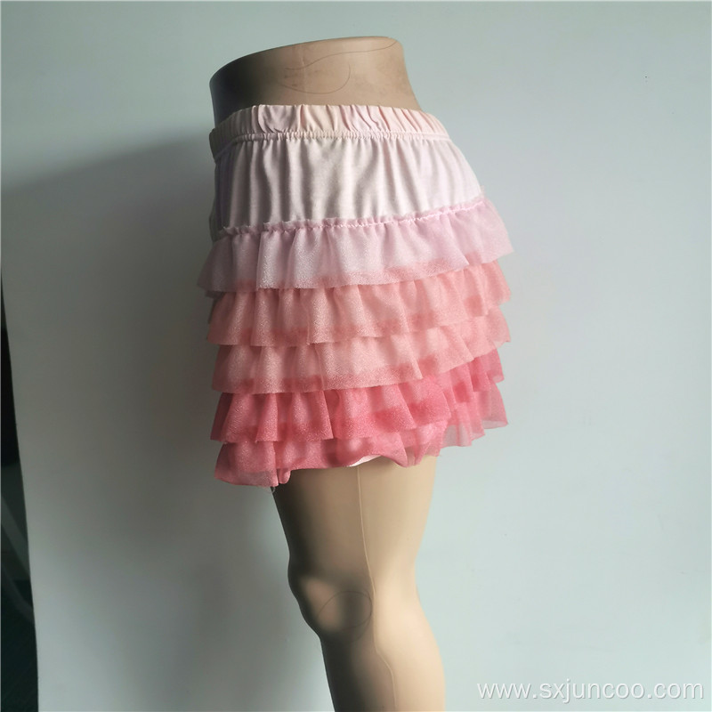 Chiffon 100% Polyester Sweet Girls Dress Pants