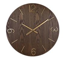 Grandes relógios de madeira vintage minimalistas