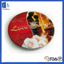 Metal Wedding CD DVD Tin Box Case