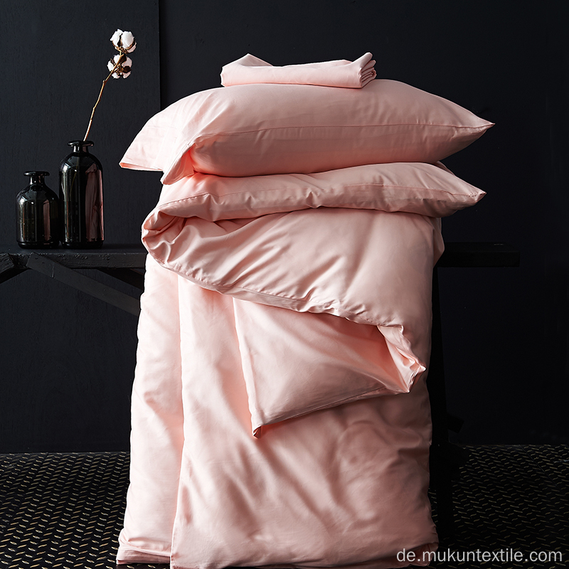 Quilt Cover Home Bett Solide Farbbettwäsche-Sets