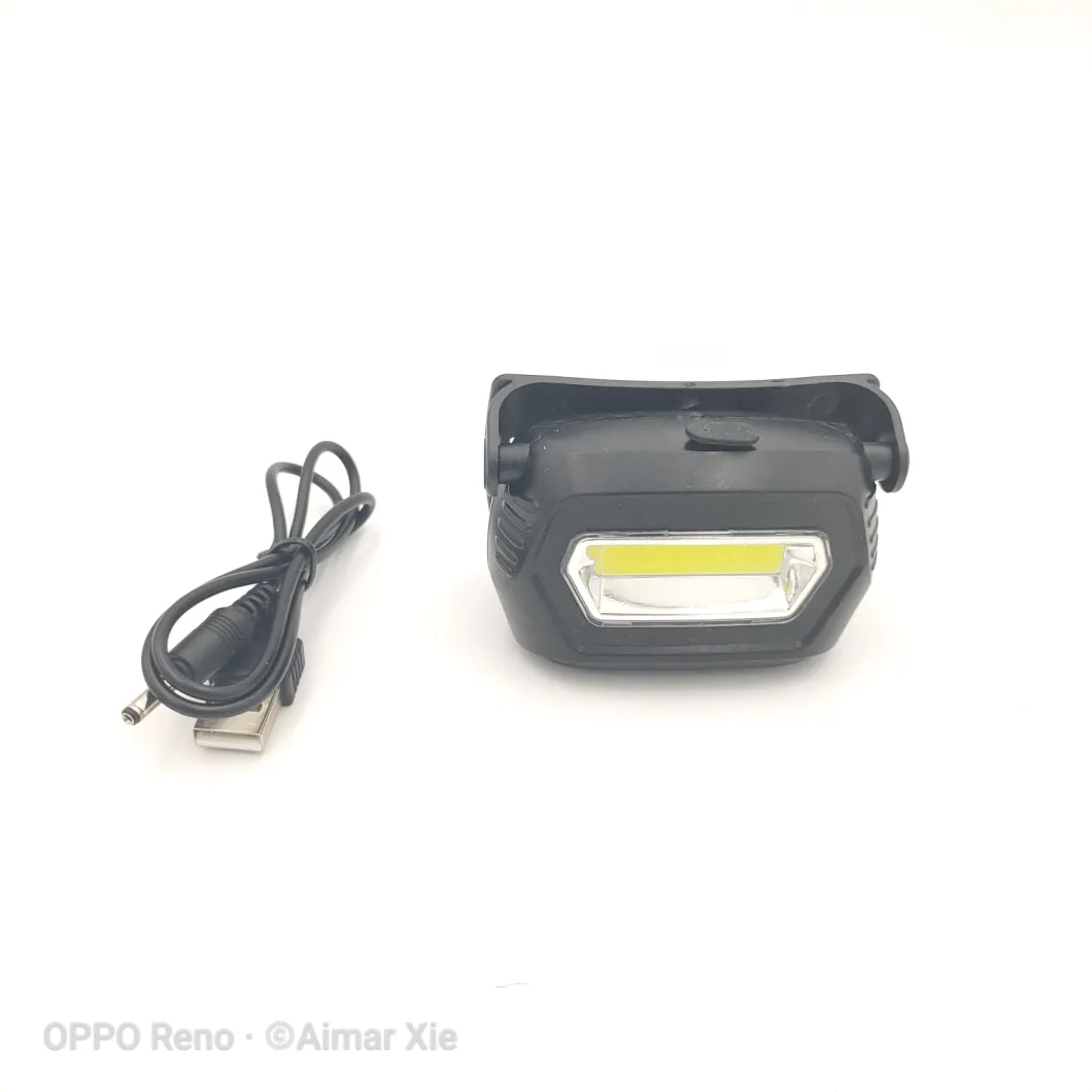 3W COB LED Lithium Cell Rechargeable Headlite Sh-657