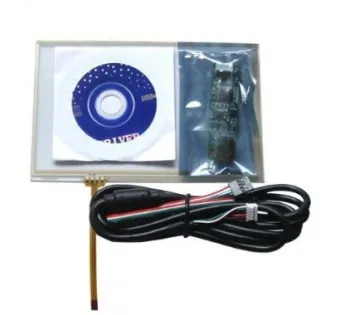 7inch 4-Wire Resistive LCD Touch Screen with Controller