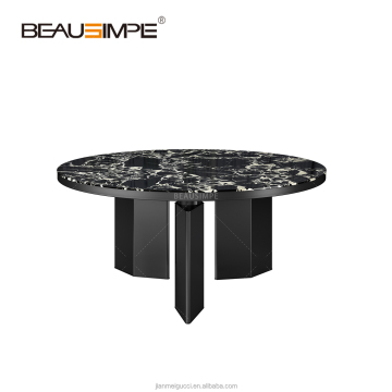 Classic Marble Dining Table with Custom Finish