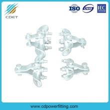 Suspension clamps with socket clevis eye