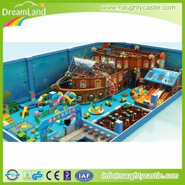 Modular Indoor Kids Games Pirate Ship Playground Equipment