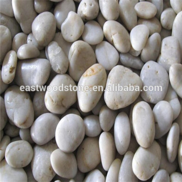 Black pebble stone for landscaping