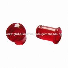 Glass earring bead