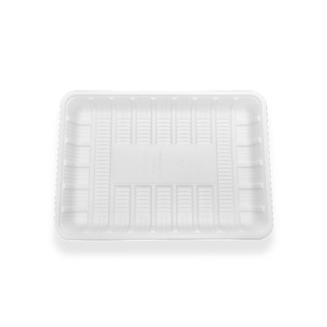 450ml Compostable Corn Starch Disposable Food Serving Tray