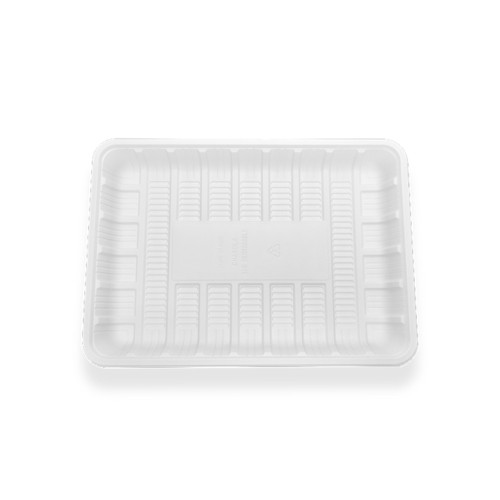 800ml Biodegradable Corn Starch Disposable Food Serving Tray