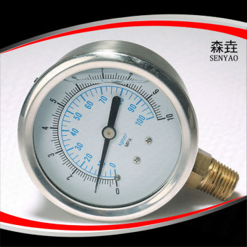 Bourdon Tube Pressure Gauge