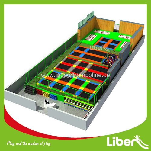 Belgium indoor trampoline park for commercial