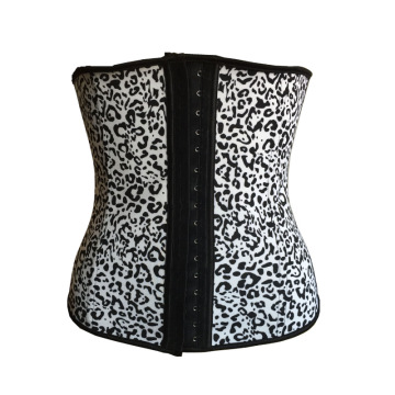 100% Latex Women Leopard Waist Trainer Shaper