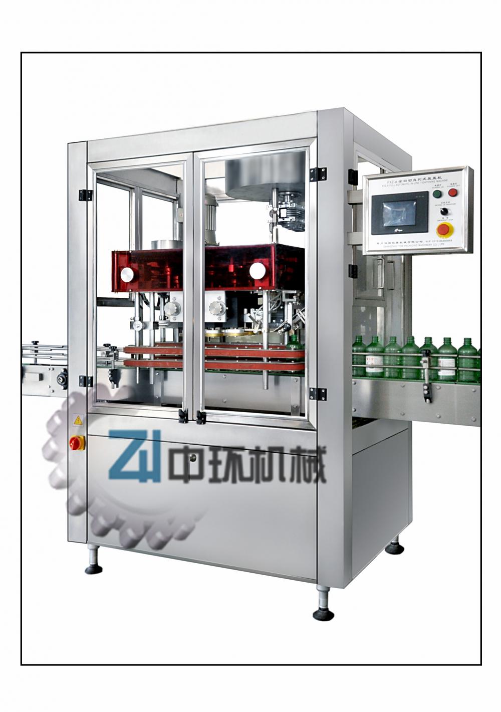 Inline Cap Tightening Machine