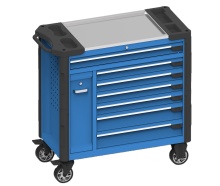TOOLWAY High-End 7 Drawer Rolling Tool Cabinet: A High-Capacity Solution for Your Garage