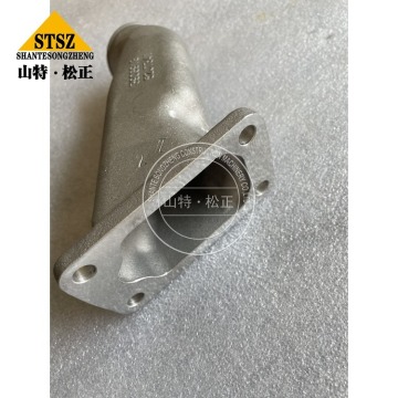 6217-61-6350 Elbow D155 parti di bulldozer del motore SA6D140