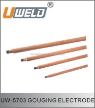 Round Copper Coated Gouging Carbon Electrodes