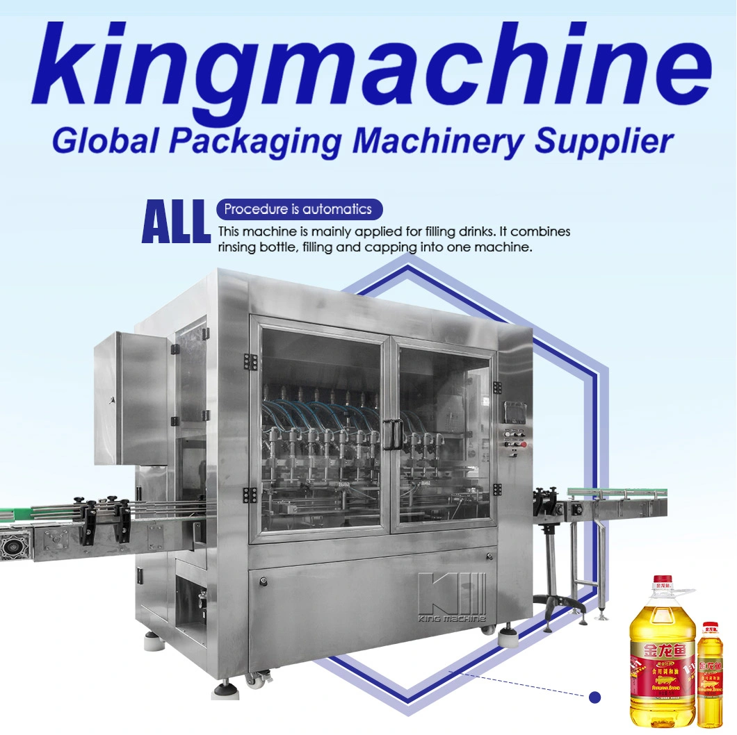 Automatic Edible Cooking Oil Filling Line