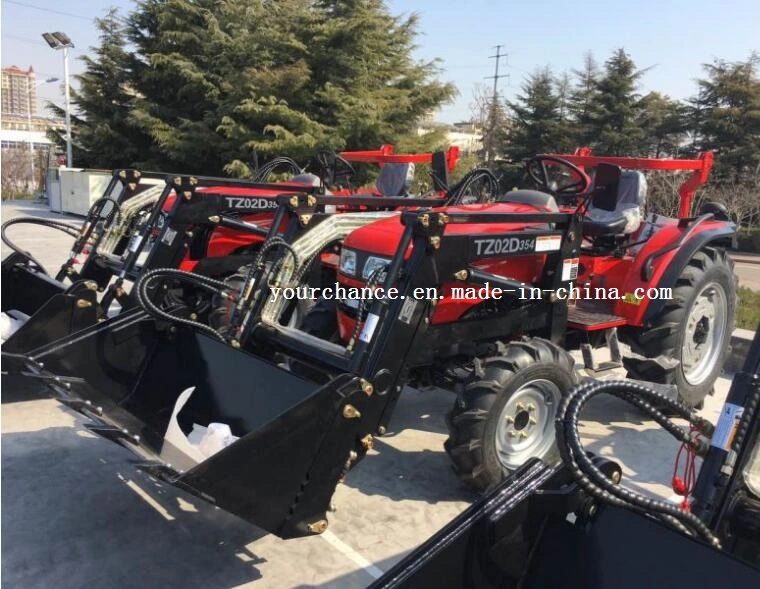 Ce Certificate Tz02D 15-25HP Mini Farm Tractor Mounted Front End Loader for Sale