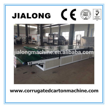 semi- automatic flute lamination machine; sheet laminating