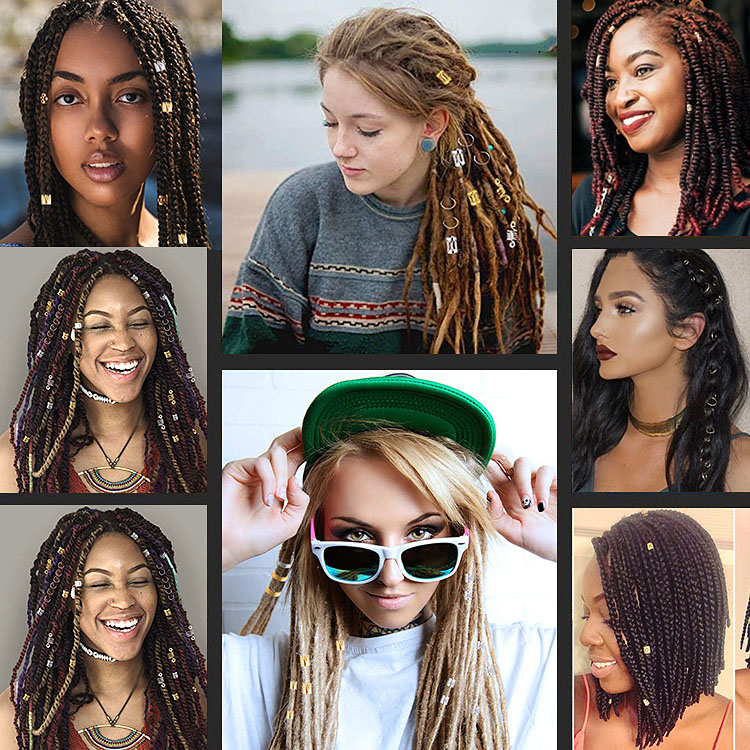 Hair jewelry for dreadlocks stylist braid accessories locs loc jewelry for hair jewelry