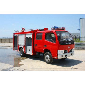 Camión de bomberos de agua dongfeng duolika 6 ruedas