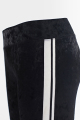Pantalones de terciopelo negro pantalones jogger