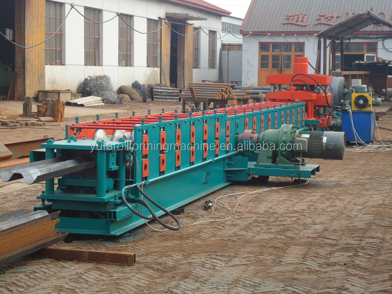 Metal Highway Guardrail Roll Forming Machine