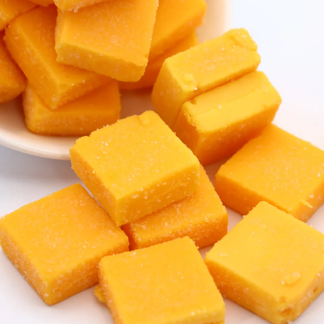 Good Quality Soft Cubes 500g Per Bottle Mango Candy